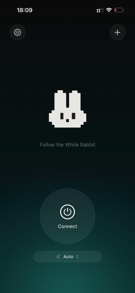 Главный экран Wrabbit